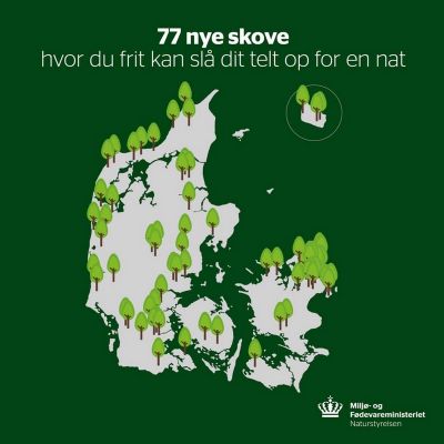 Hvor må man slå telt op i Danmark? - Kend reglerne