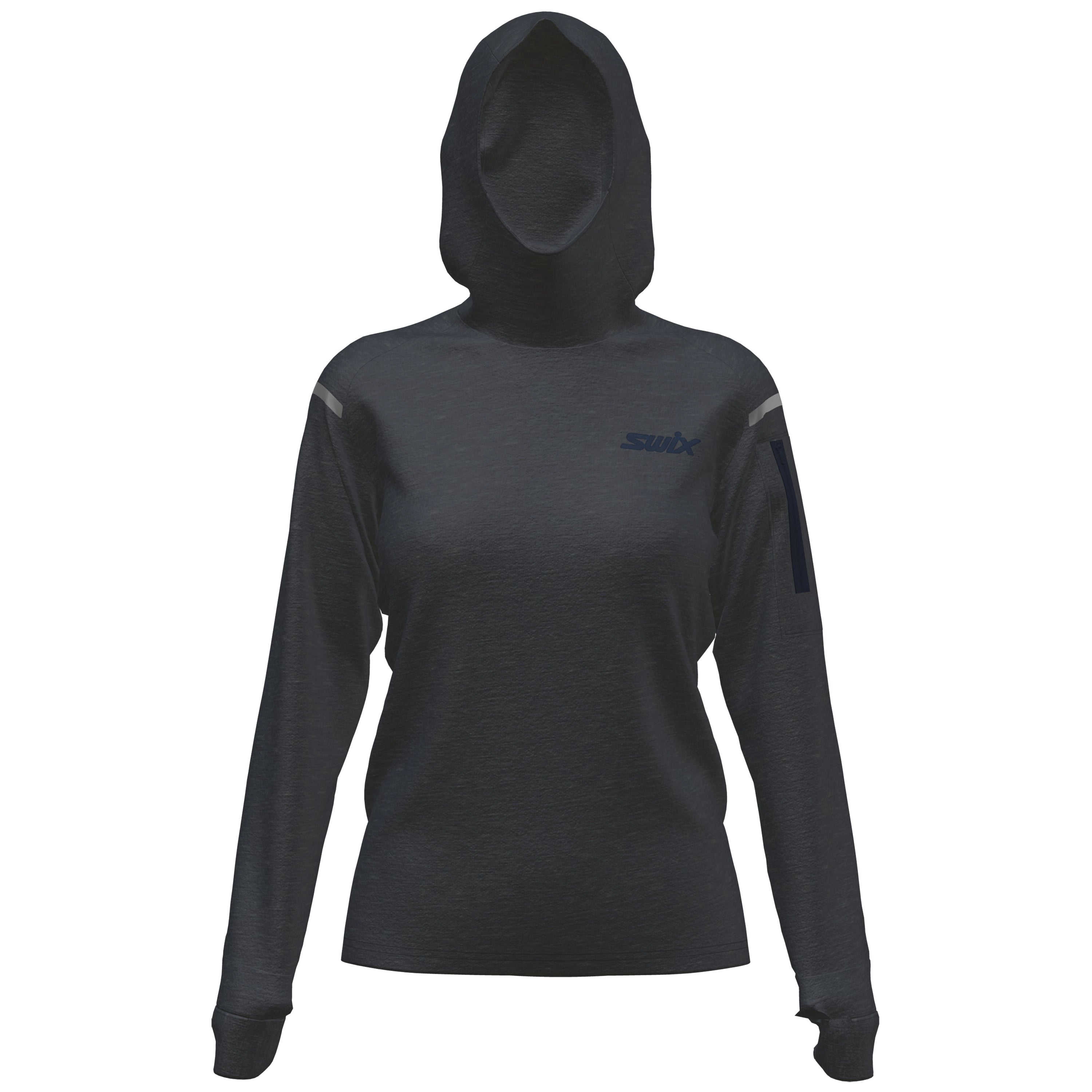 PACE MIDLAYER HOODED W