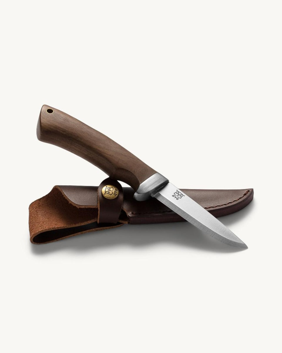 DOVRE KNIFE W/ LEATHER SHEATH