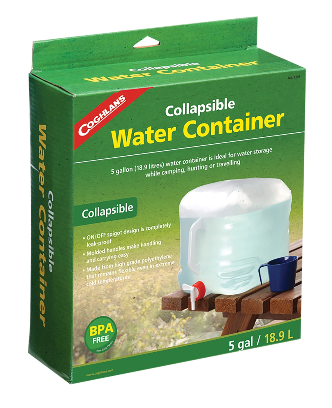 COLLAPSIBLE WATER CONTAINER