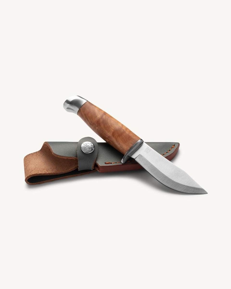 GEILO JUNIOR KNIFE W/ LEATHER SHEATH