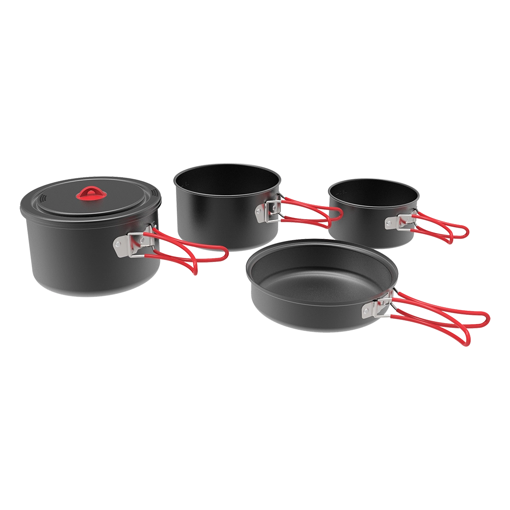 HARD ANODIZED FAMILY COOK SET