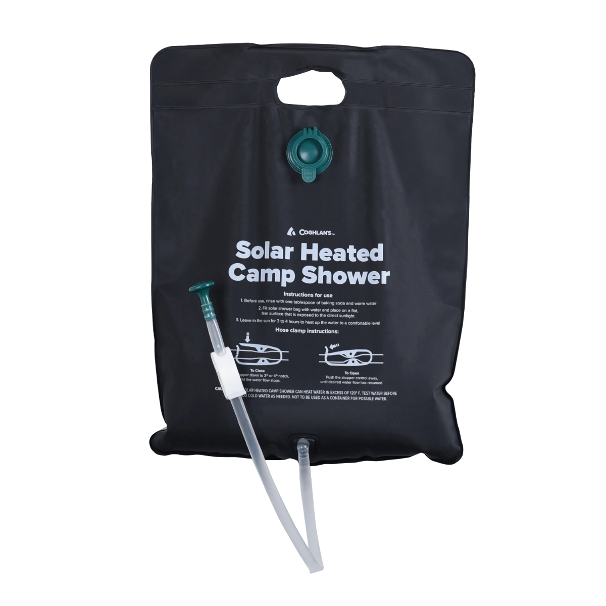 SOLAR HEATED CAMP SHOWER