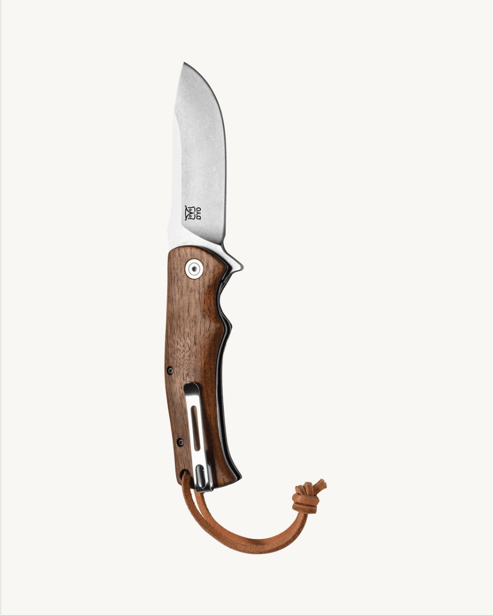TINDEN FOLDING KNIFE VALNUT