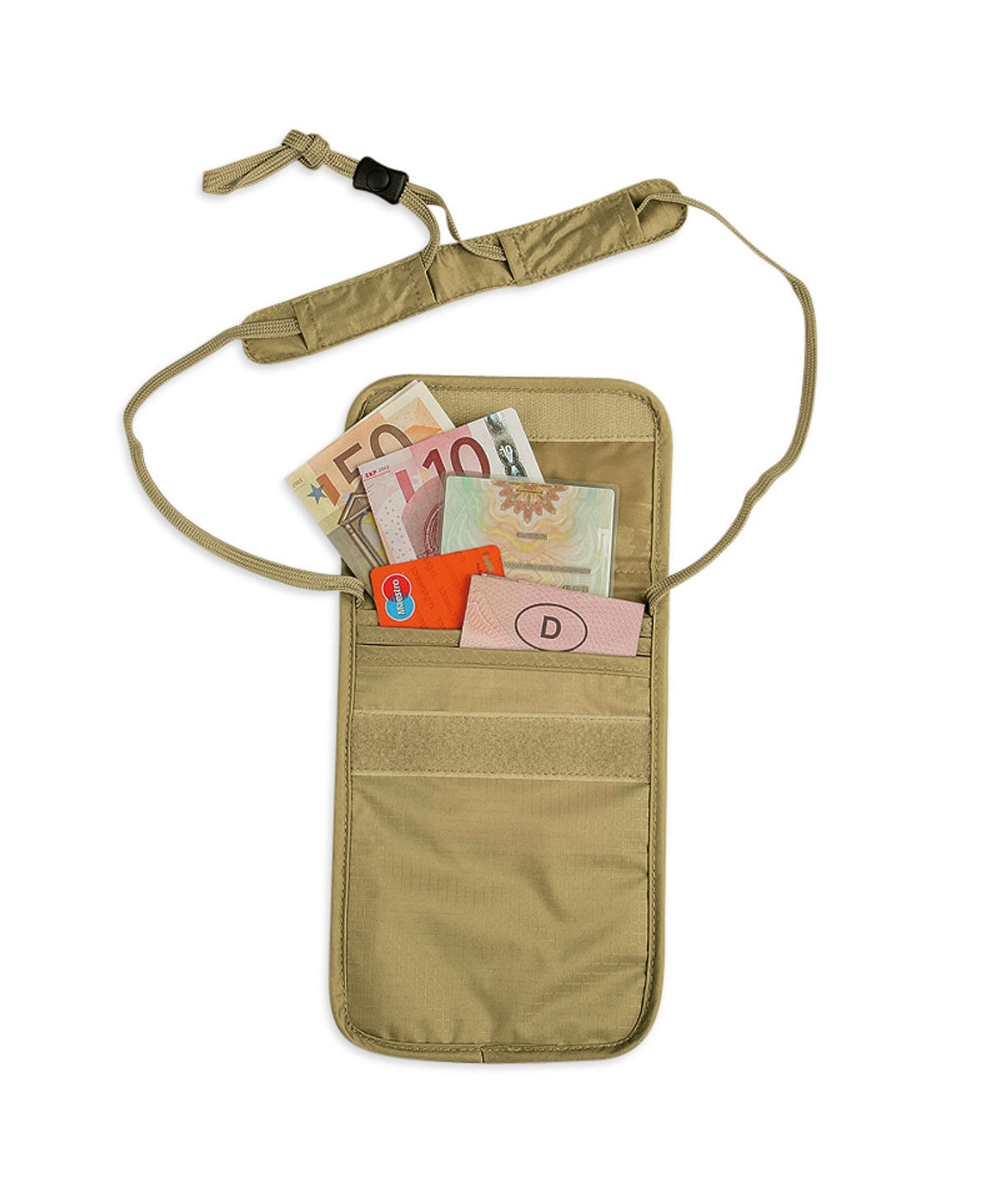 SKIN FOLDED NECK POUCH