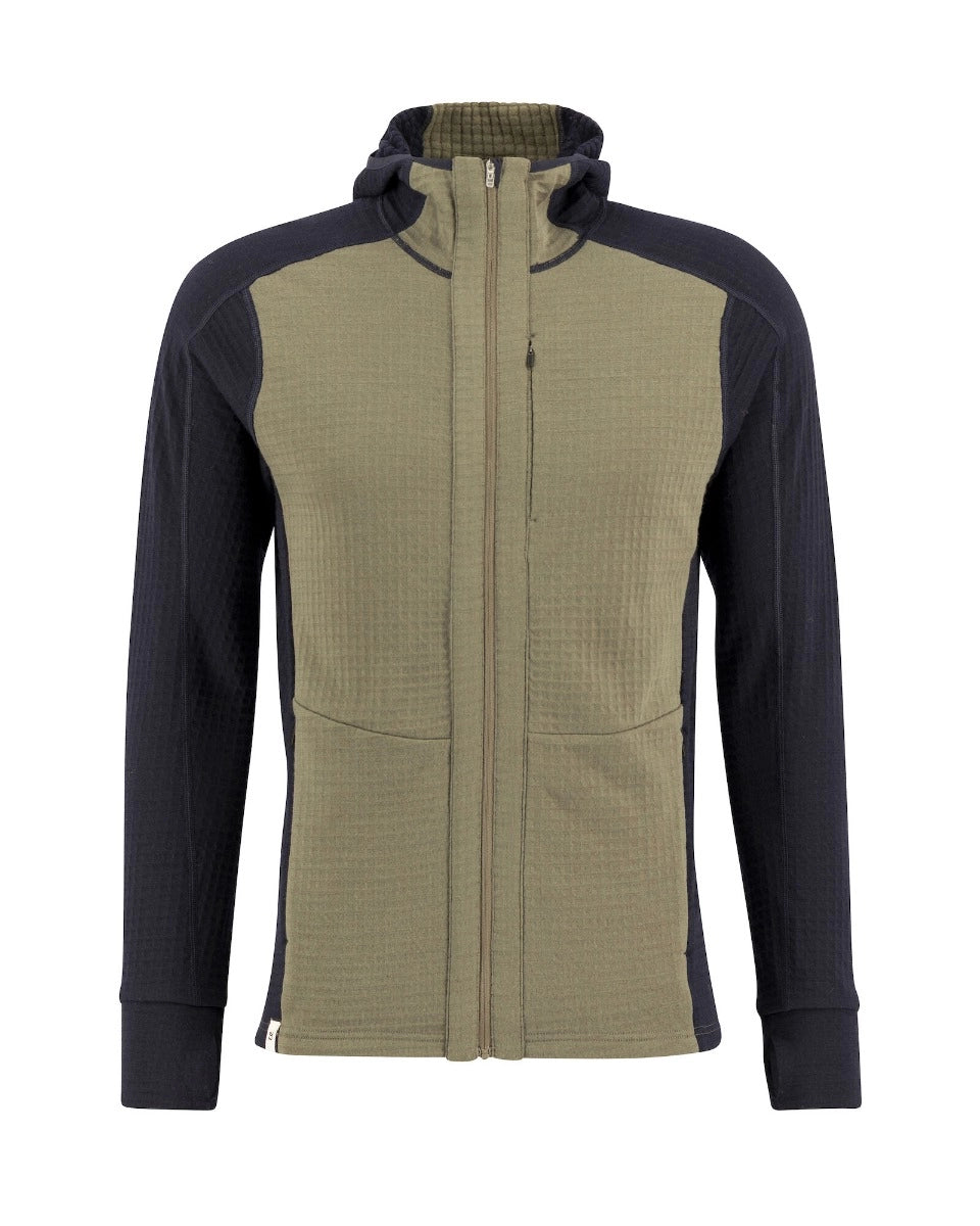 PEAK FIELD HOODED FULL ZIP MIDLAYER MENS