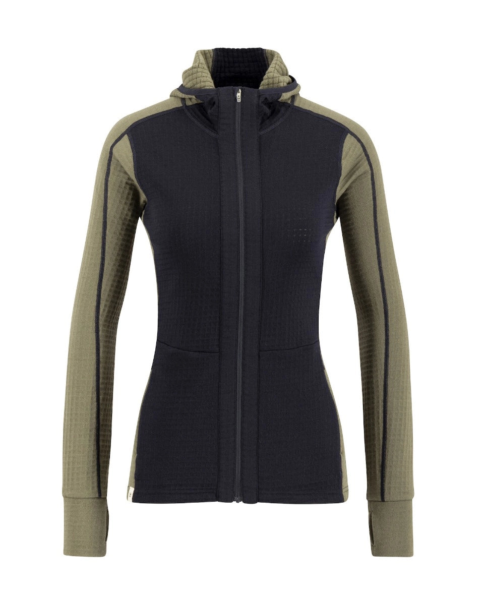 PEAK FIELD HOODED FULL ZIP MIDLAYER WOMENS