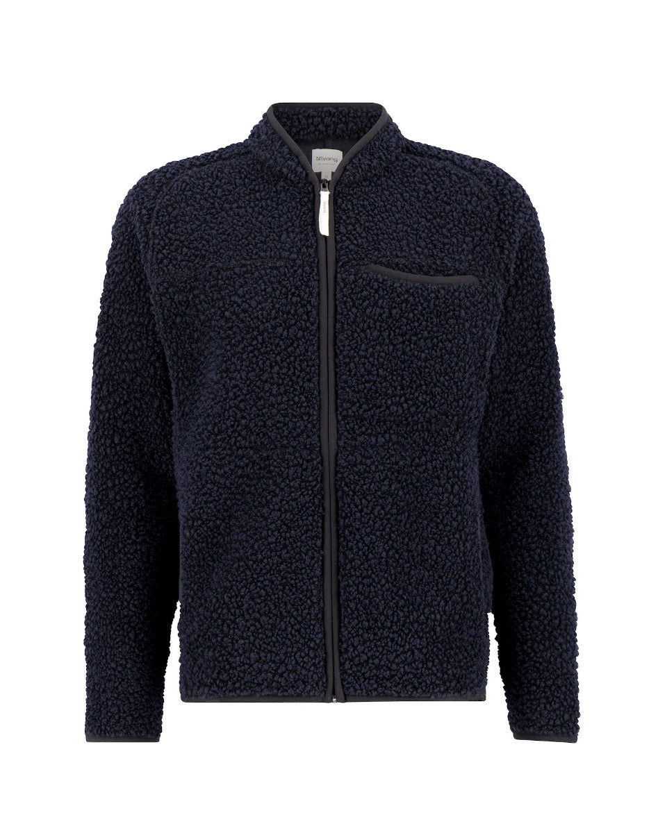 RE ORBIT FULL ZIP WOOL PILE MENS