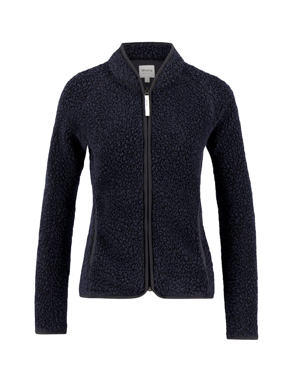 RE ORBIT FULL ZIP WOOL PILE WOMENS