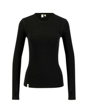 ALLTIME LEAD LANGÆRMET RIB T-SHIRT DAMER