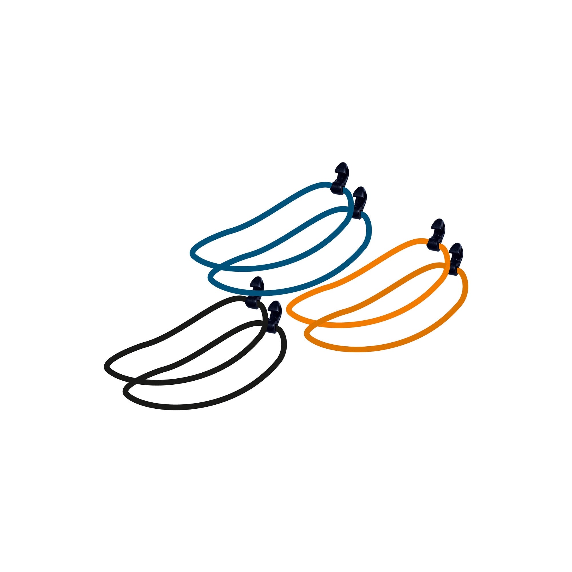 SILICONE BAND M 6PCS