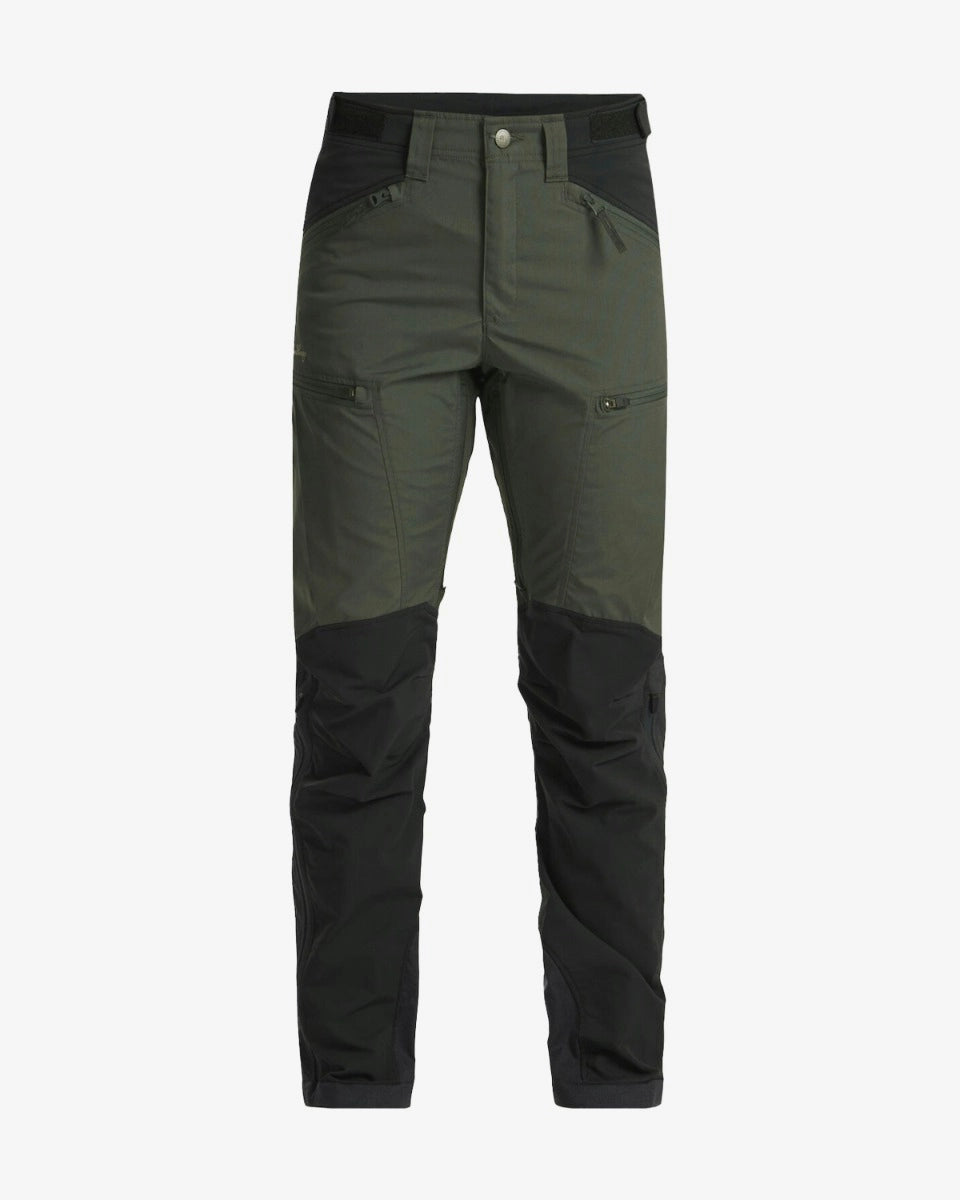 MAKKE HIGH WAIST CURVED PANTS W SHORT