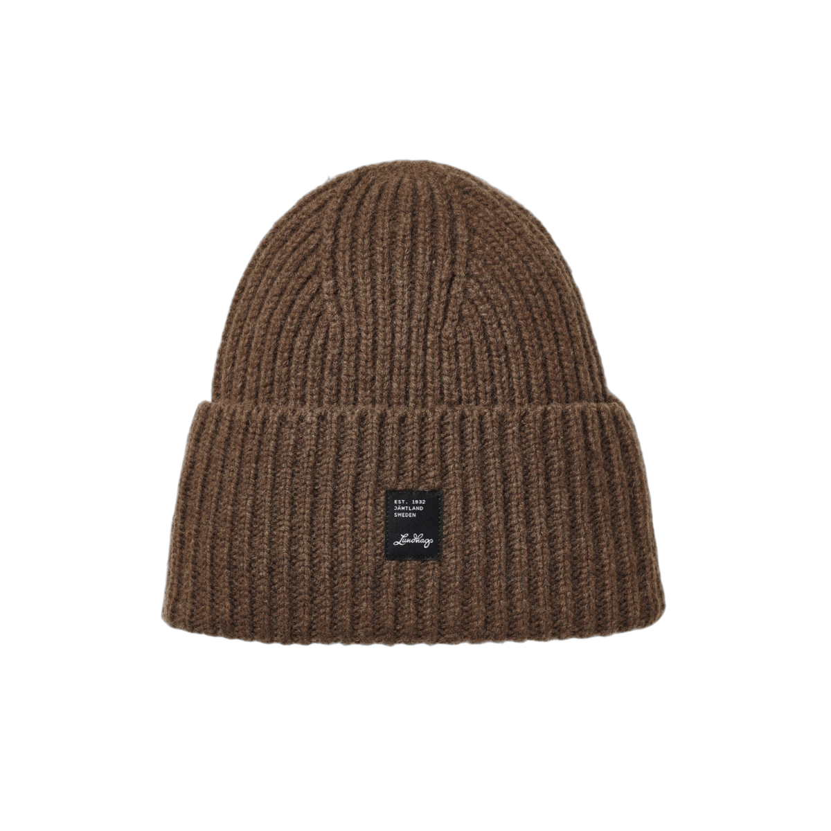 KNITTED WOOL BEANIE