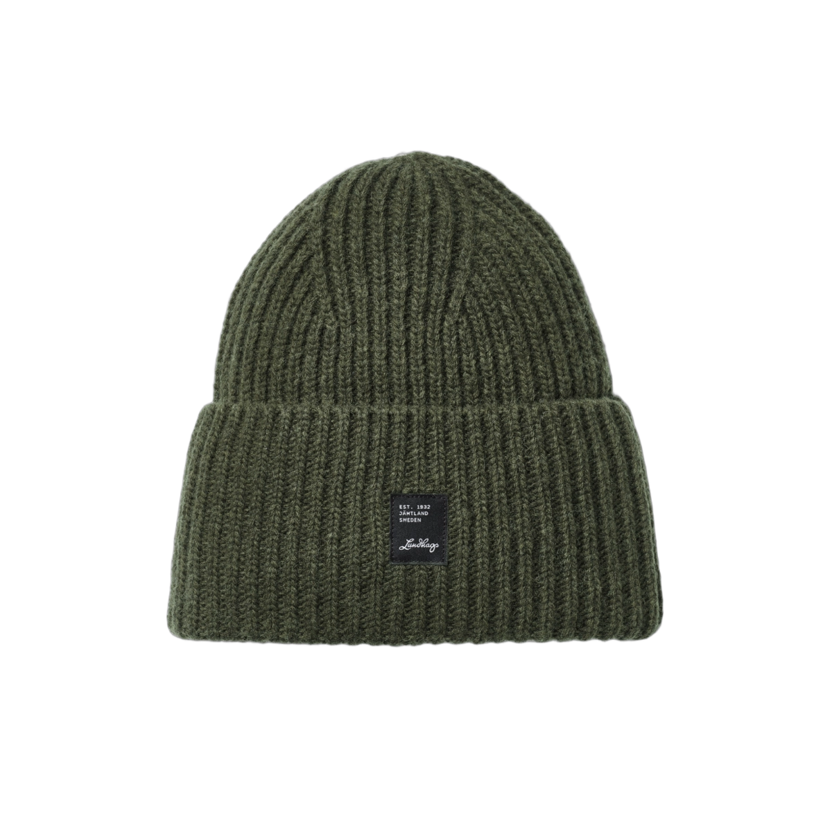KNITTED WOOL BEANIE