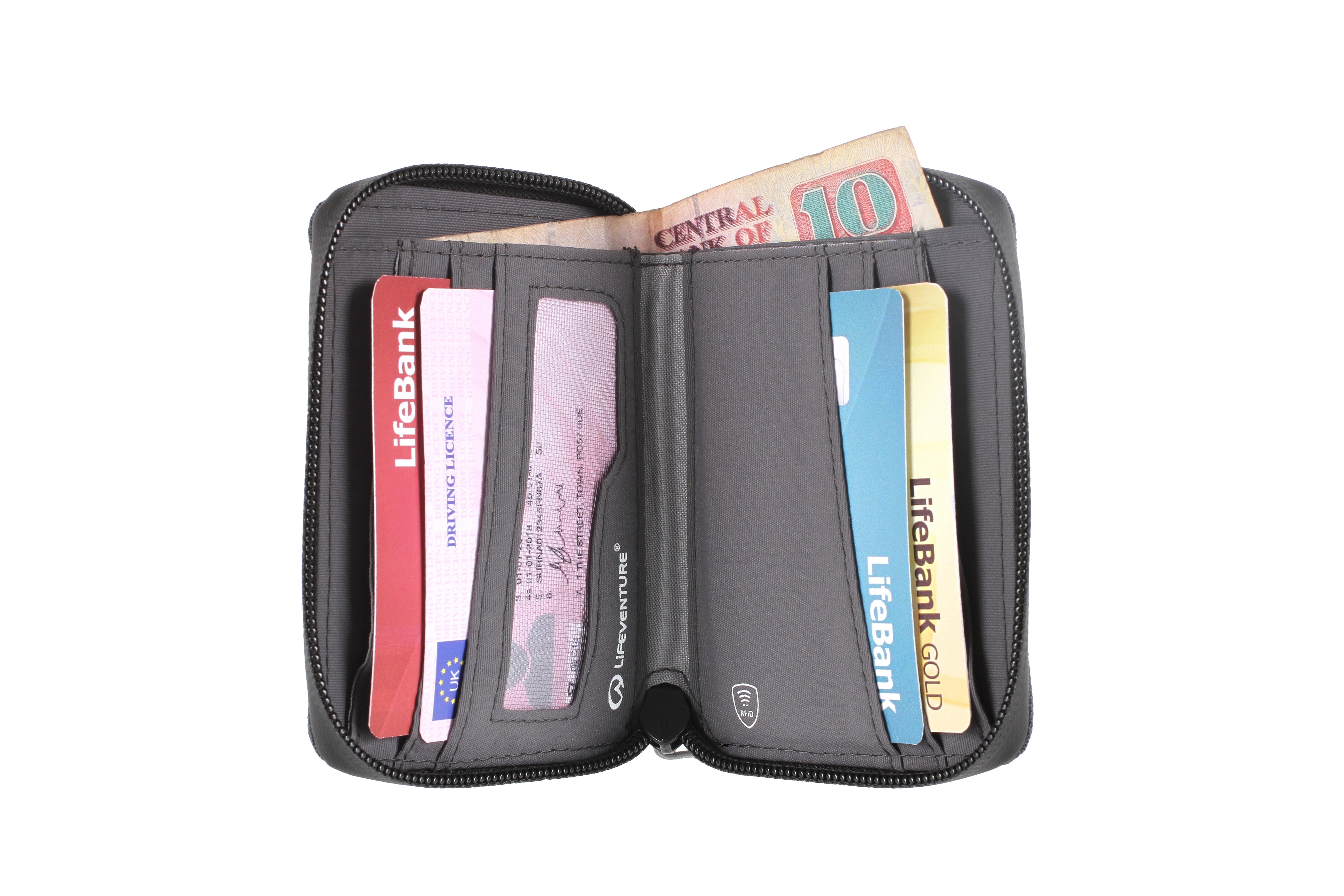 RFID BI-FOLD WALLET RECYCLED