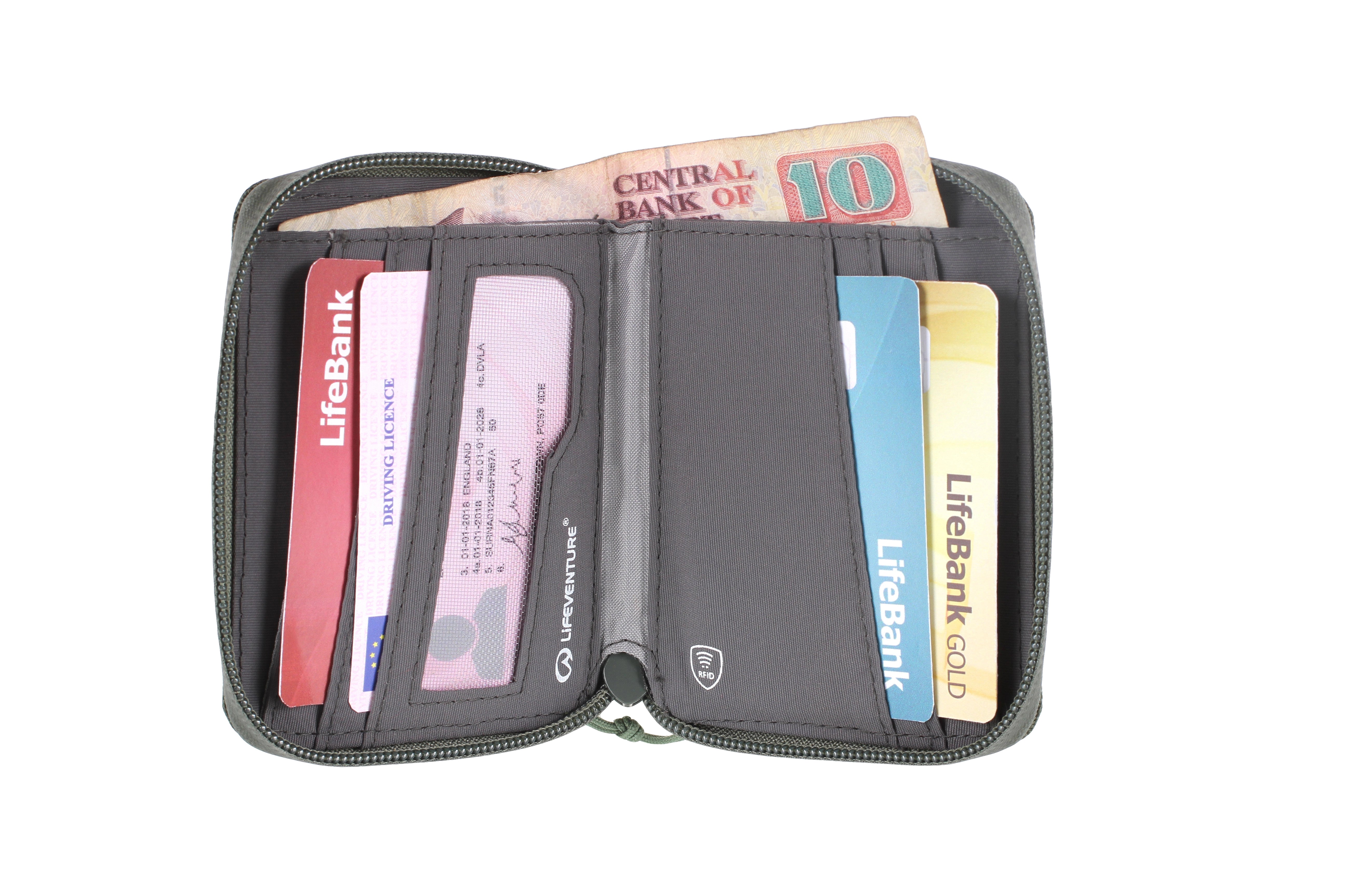 RFID BI-FOLD WALLET RECYCLED