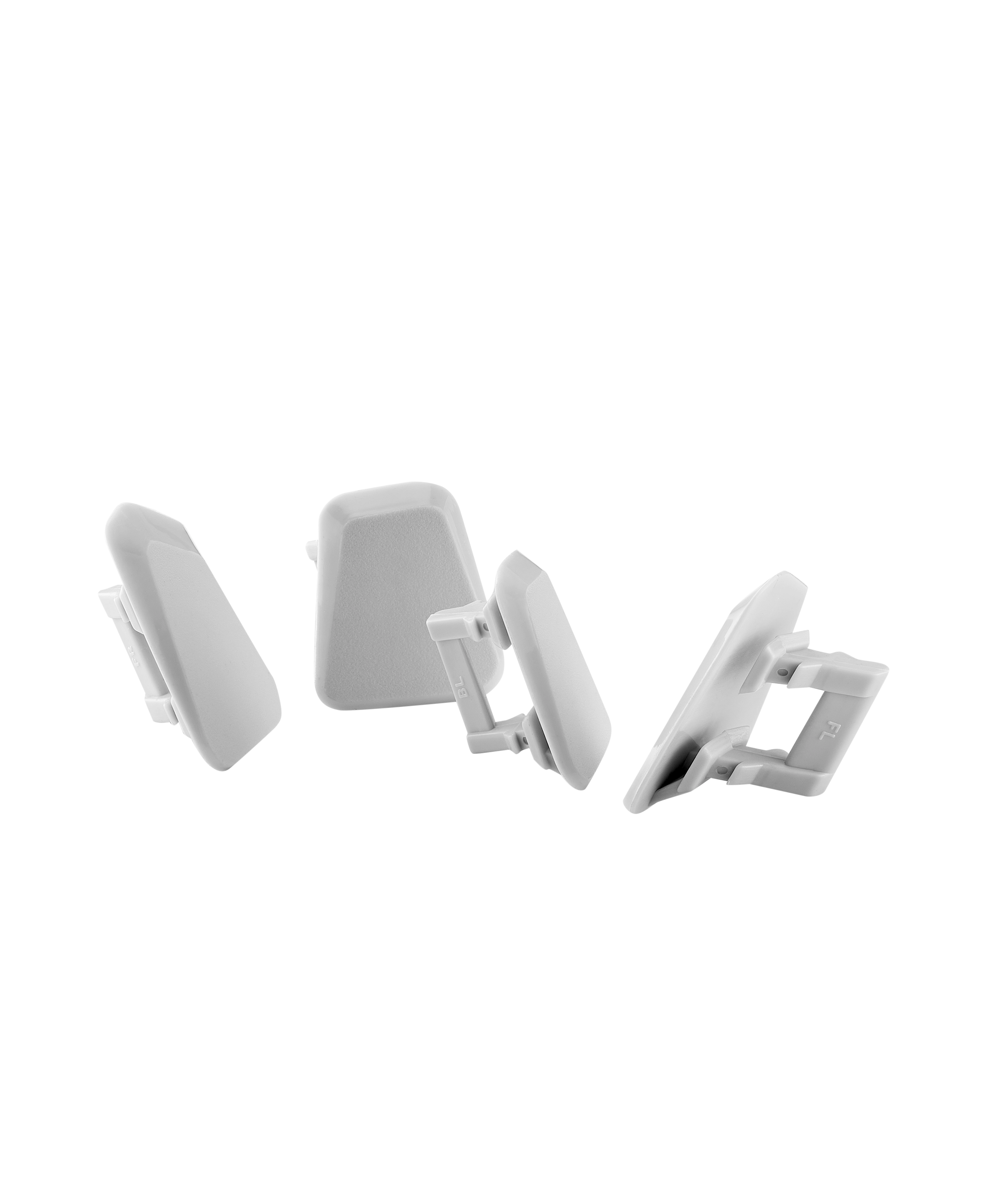 SPARE HELMET HEADLAMP CLIP SET SHIELD