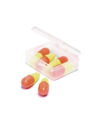 TRAVEL FOAM EAR PLUGS (3 PAIRS)