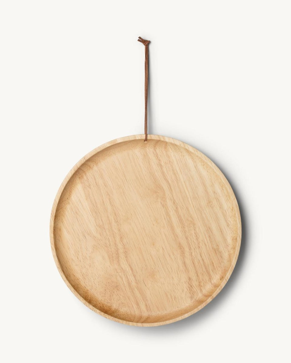 DINNER WOODEN PLATE 26 CM