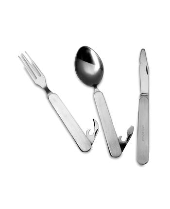 STAINLESS STEEL FOLDING CUTLERY SET