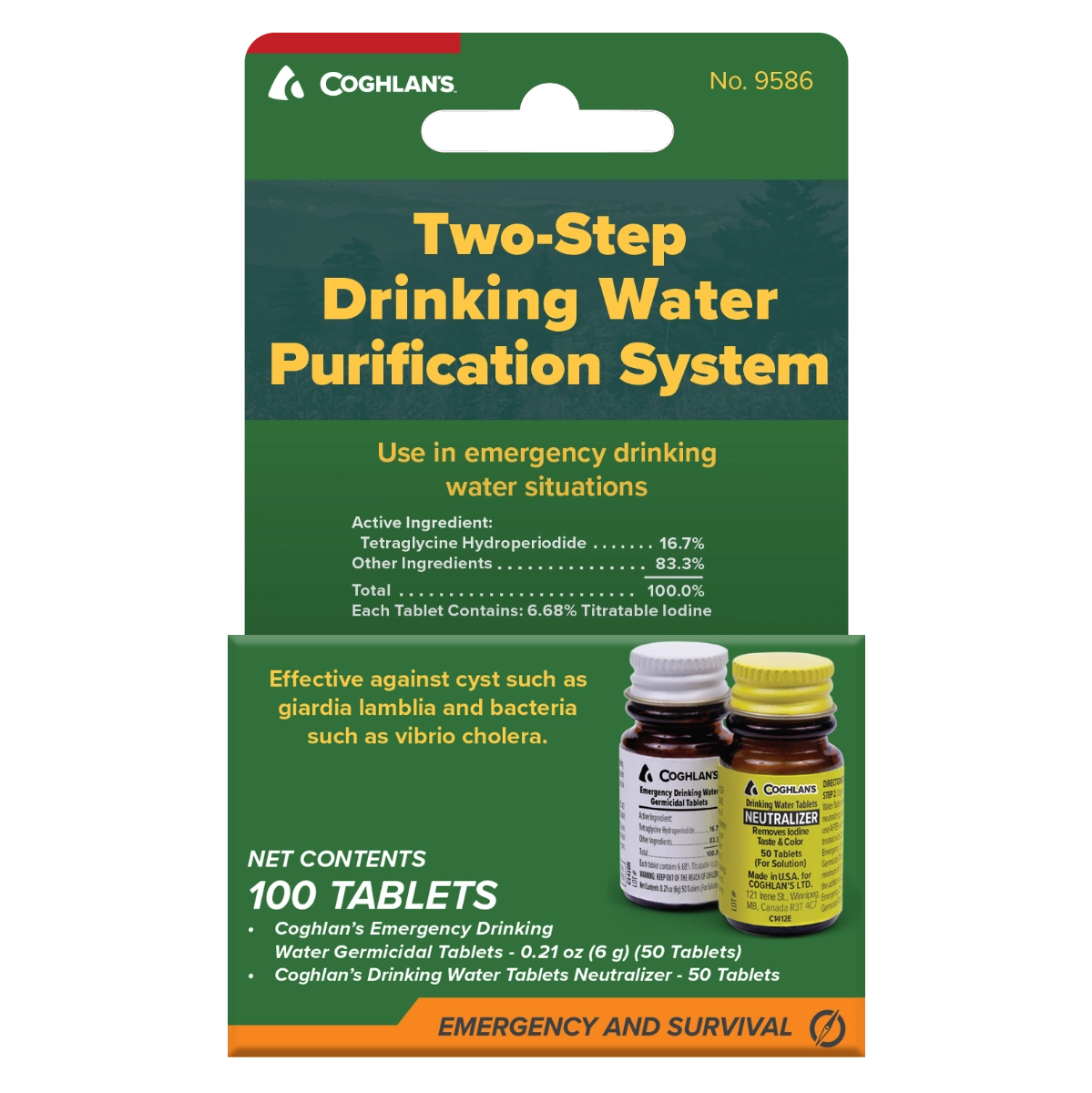TWO STEP WATER TREATMENT