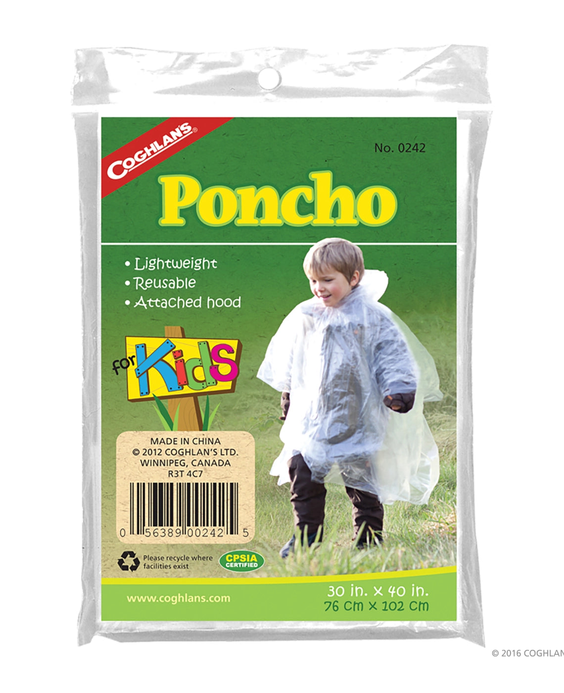 PONCHO TIL BØRN