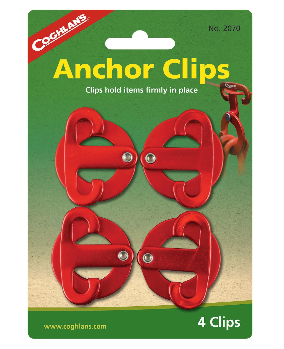 ANCHOR CLIPS - 4 PACK