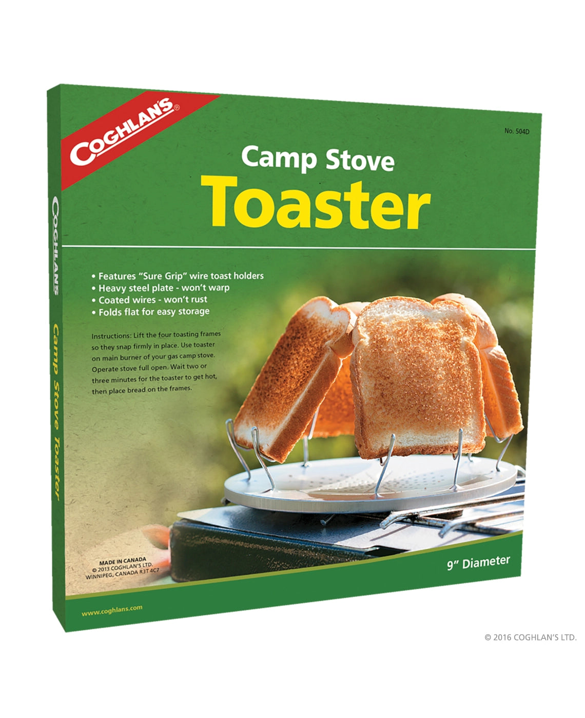 CAMP STOVE TOASTER