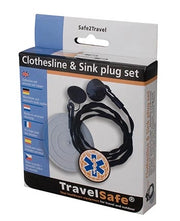 CLOTHES LINE, ELASTIC UP TO 2 MTRS + UNIVERSAL SINKPLUG.