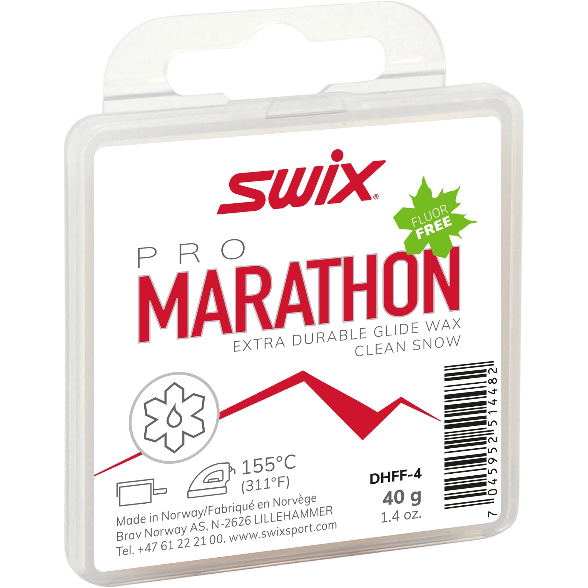 MARATHON HVID FLUORFRI, 40G