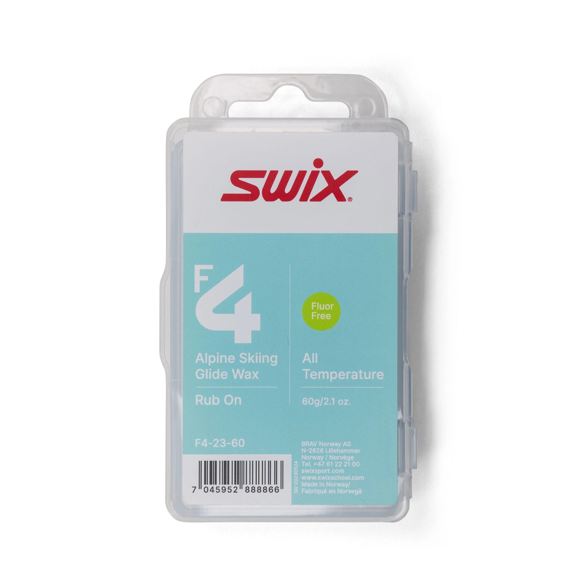F4 GLIDEWAX RUB-ON W/CORK 60G