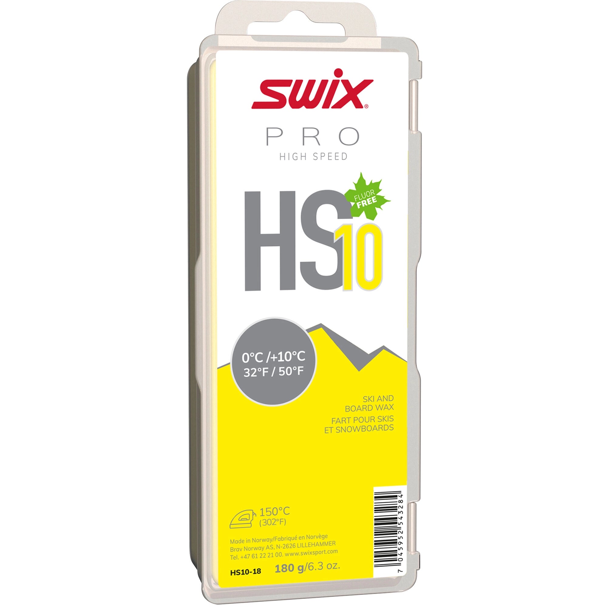 HS10 YELLOW, 0°C/+10°C, 180G