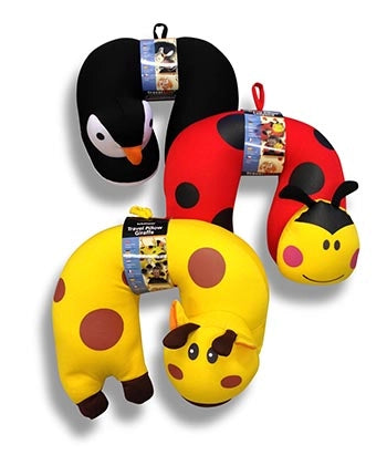 TRAVEL PILLOW ANIMAL/ KIDS