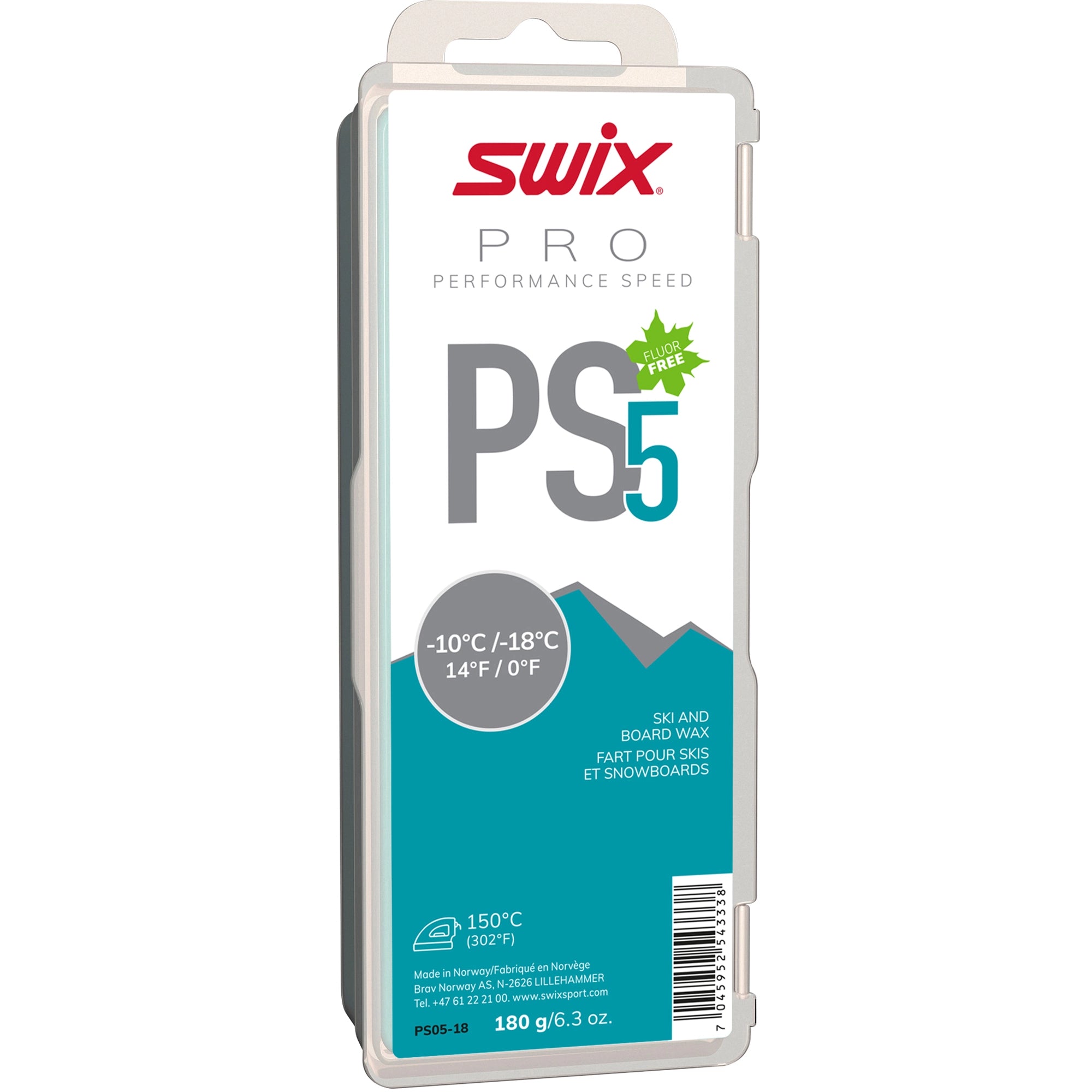 PS5 TURQUOISE, -10°C/-18°C, 180G