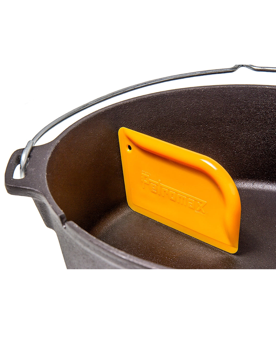 SCRAPER FOR DUTCH OVENS AND SKILLETS