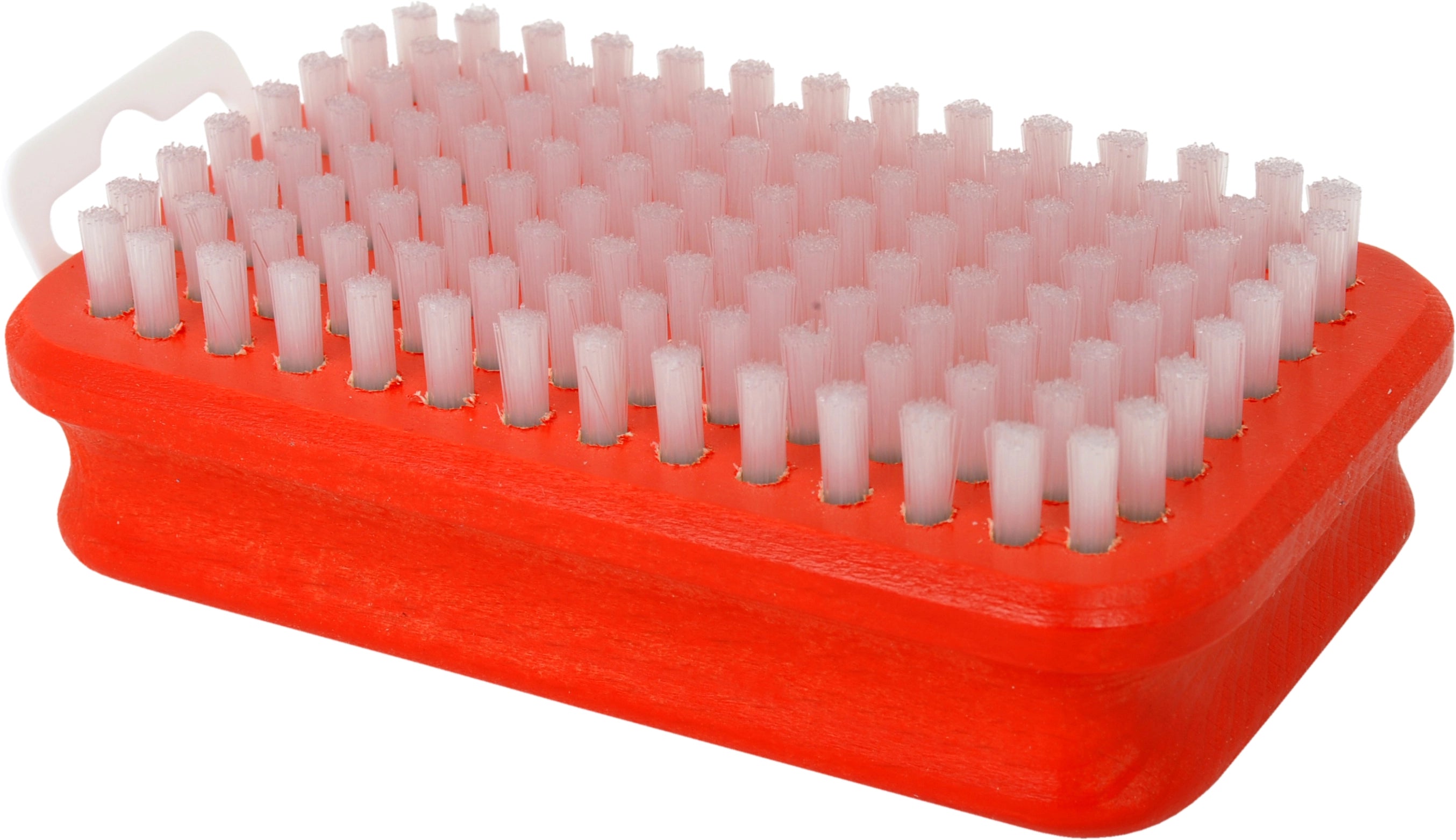T161BBRUSH RECTANGULAR, WHITE NYLON