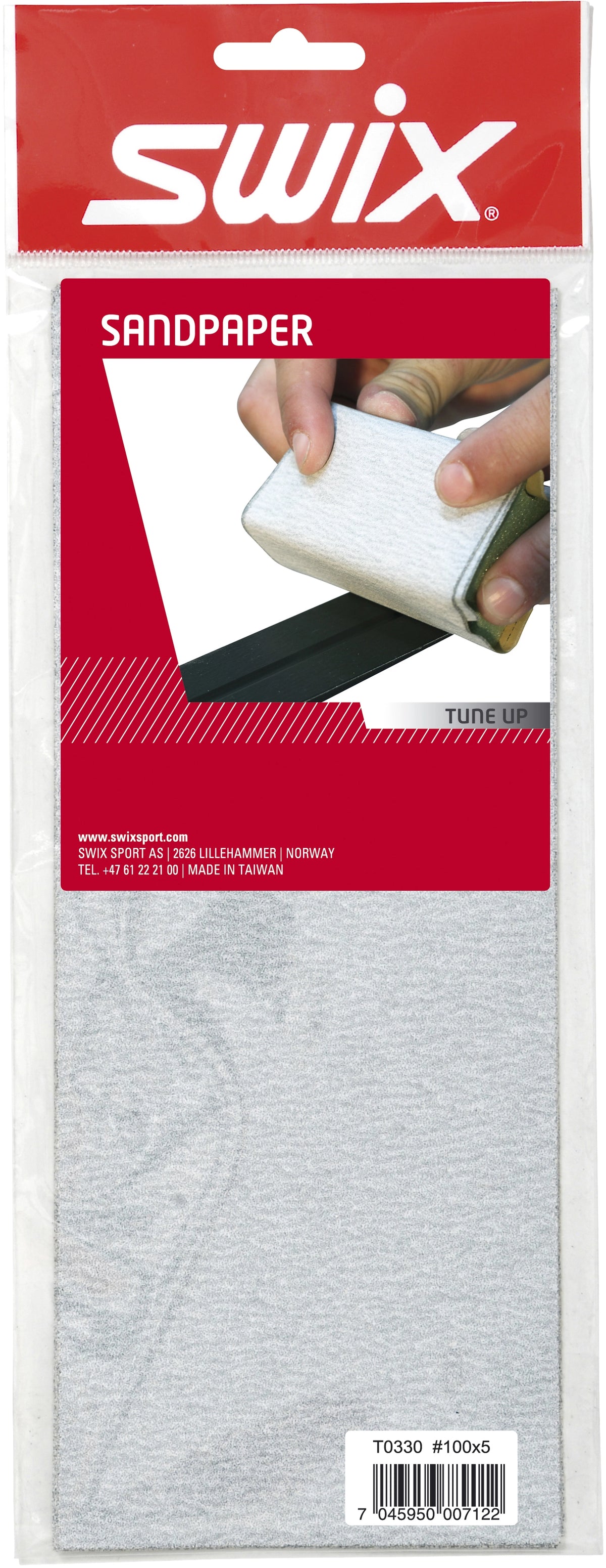 T330 SANDPAPIR, 5 STK #100