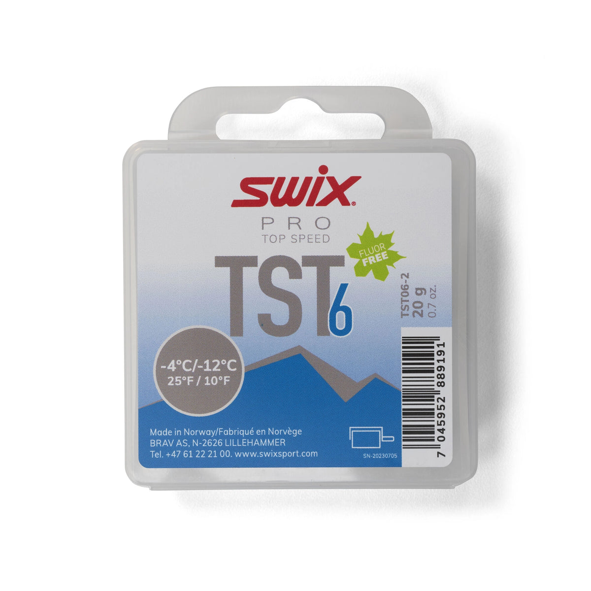TS6 TURBO BLUE, -4°C/-12°C, 20G