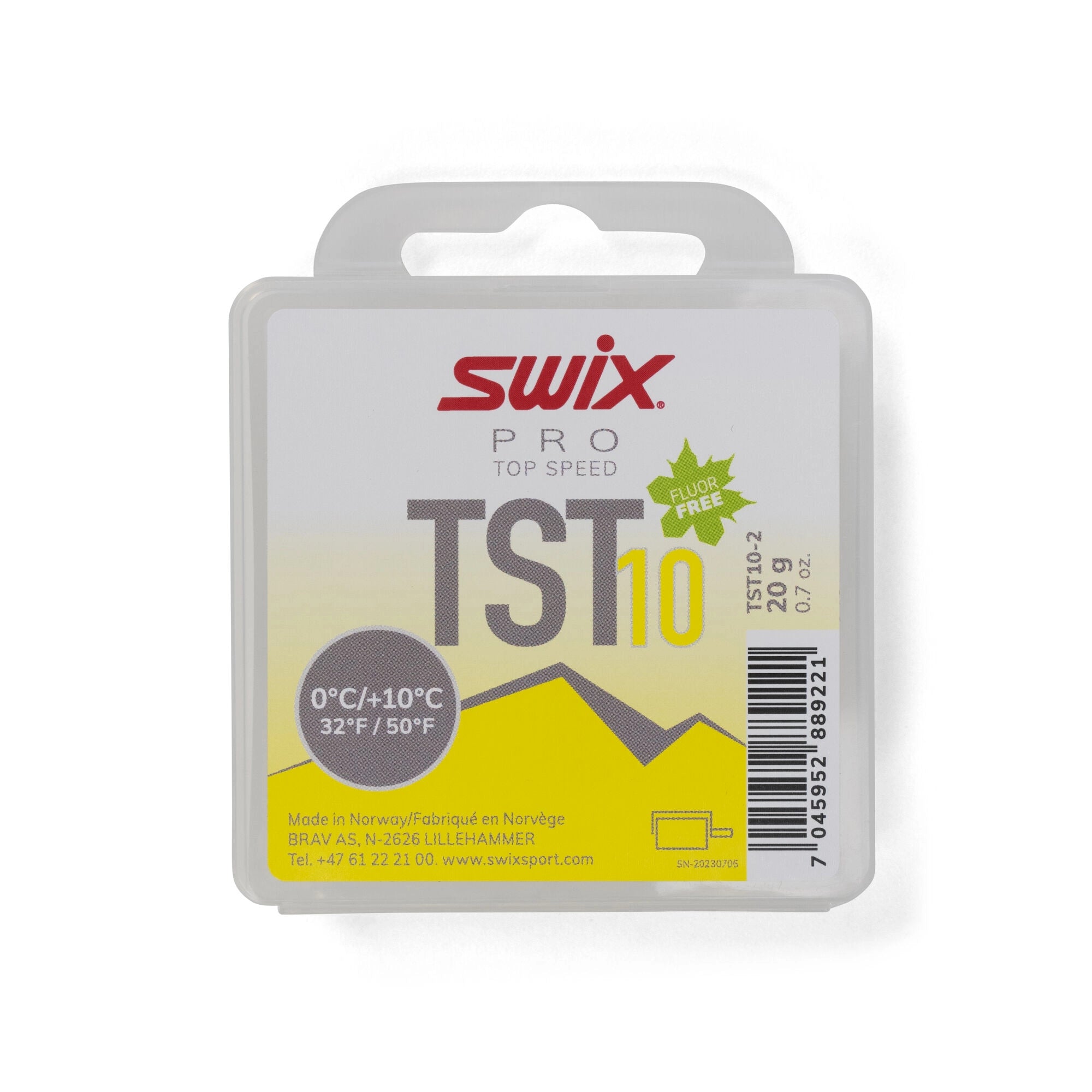 TS10 TURBO YELLOW, 0°C/+10°C, 20G