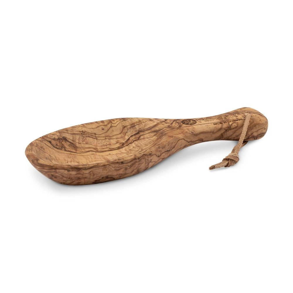 FLAT BOWL OLIVE WOOD