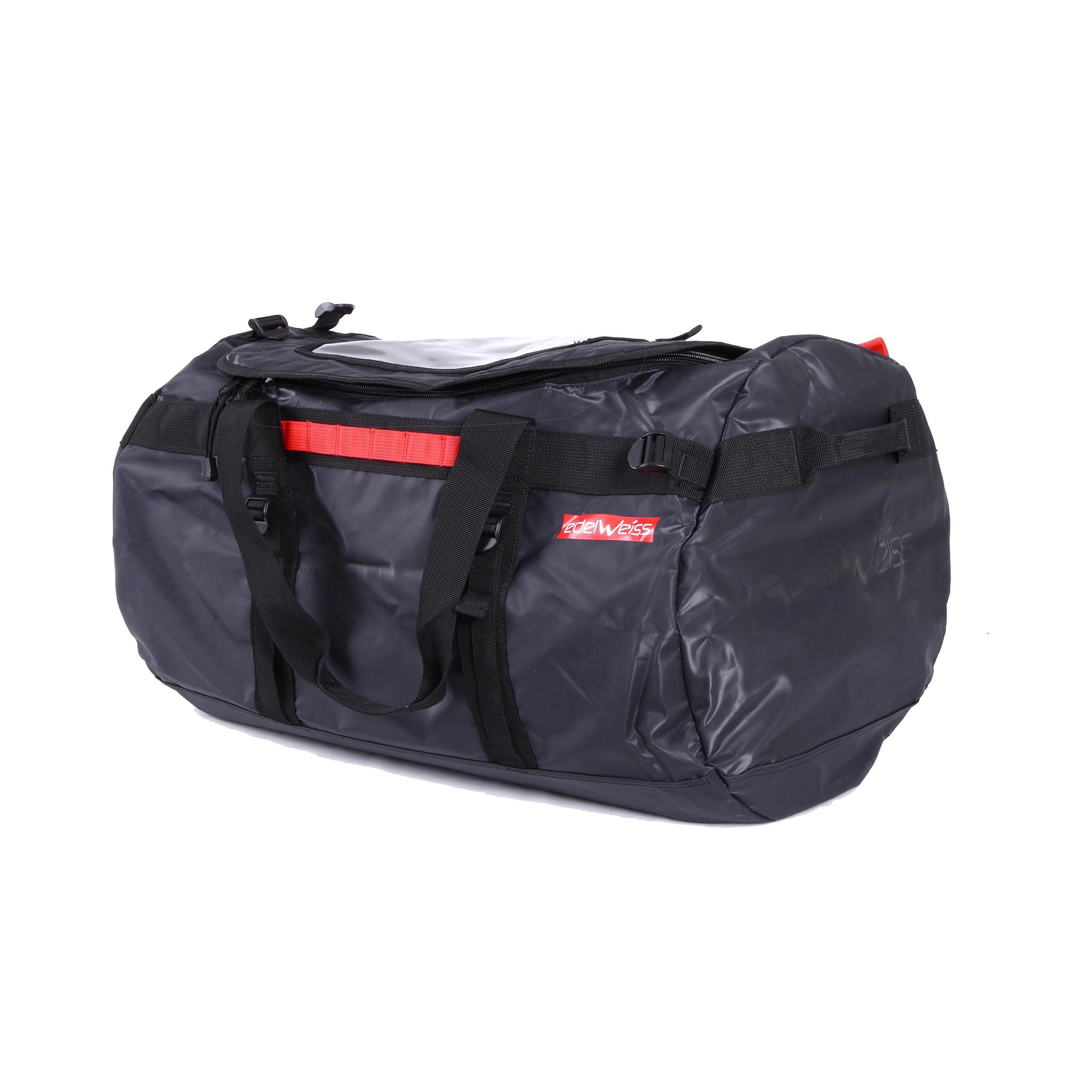 DUFFLE BAG D90 BLACK PVC