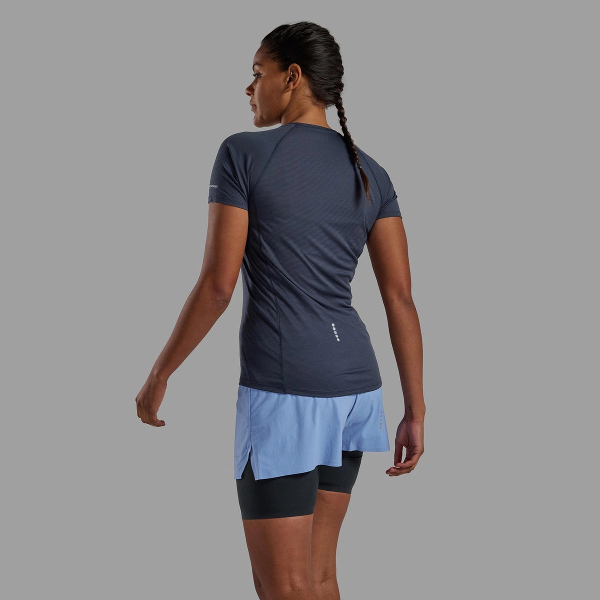 F DART NANO T-SHIRT, ECLIPSE BLUE, XXS