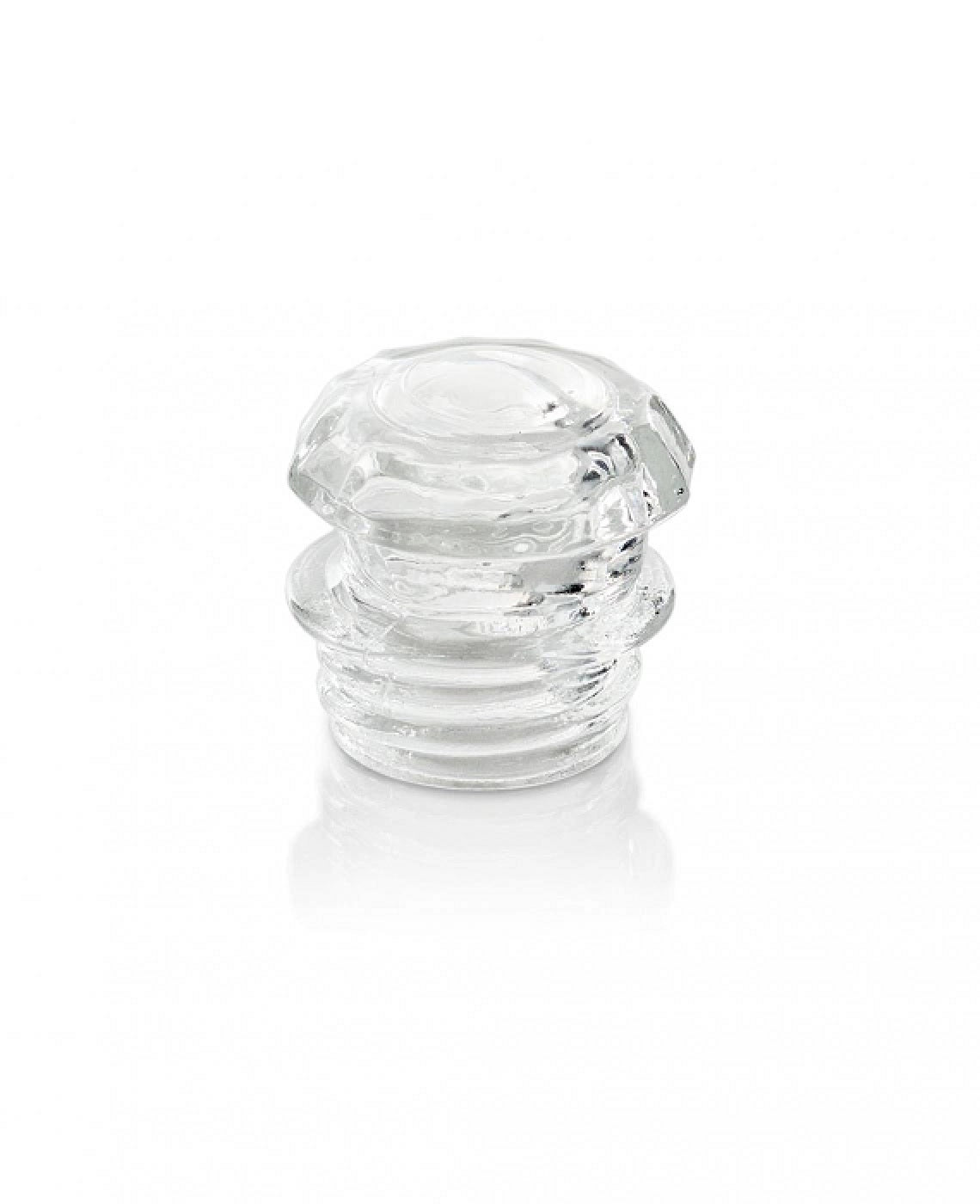 GLASS KNOB FOR STAINLESS STEEL PERCOLATORS PERKOMAX LE14 AND LE28 (SPARE PART)