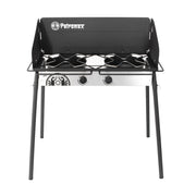 GAS TABLE WITH DOUBLE BURNER GE90-S