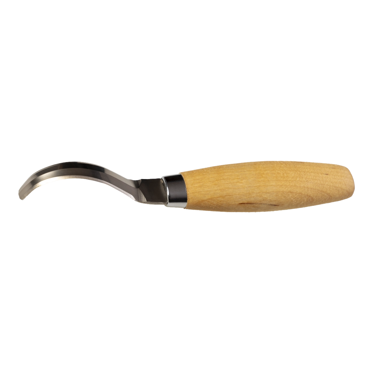 HOOK KNIFE 163 DOUBLE EDGE WITH LEATHER SHEATH (S)