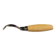 HOOK KNIFE 163 DOUBLE EDGE WITH LEATHER SHEATH (S)
