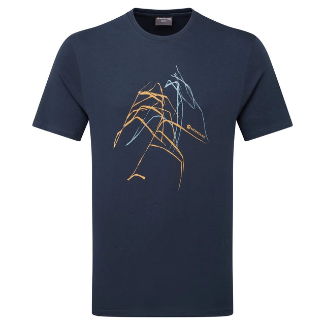 ABSTRACT MOUNTAIN T SHIRT