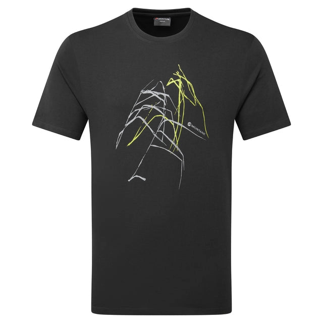 ABSTRACT MOUNTAIN T SHIRT