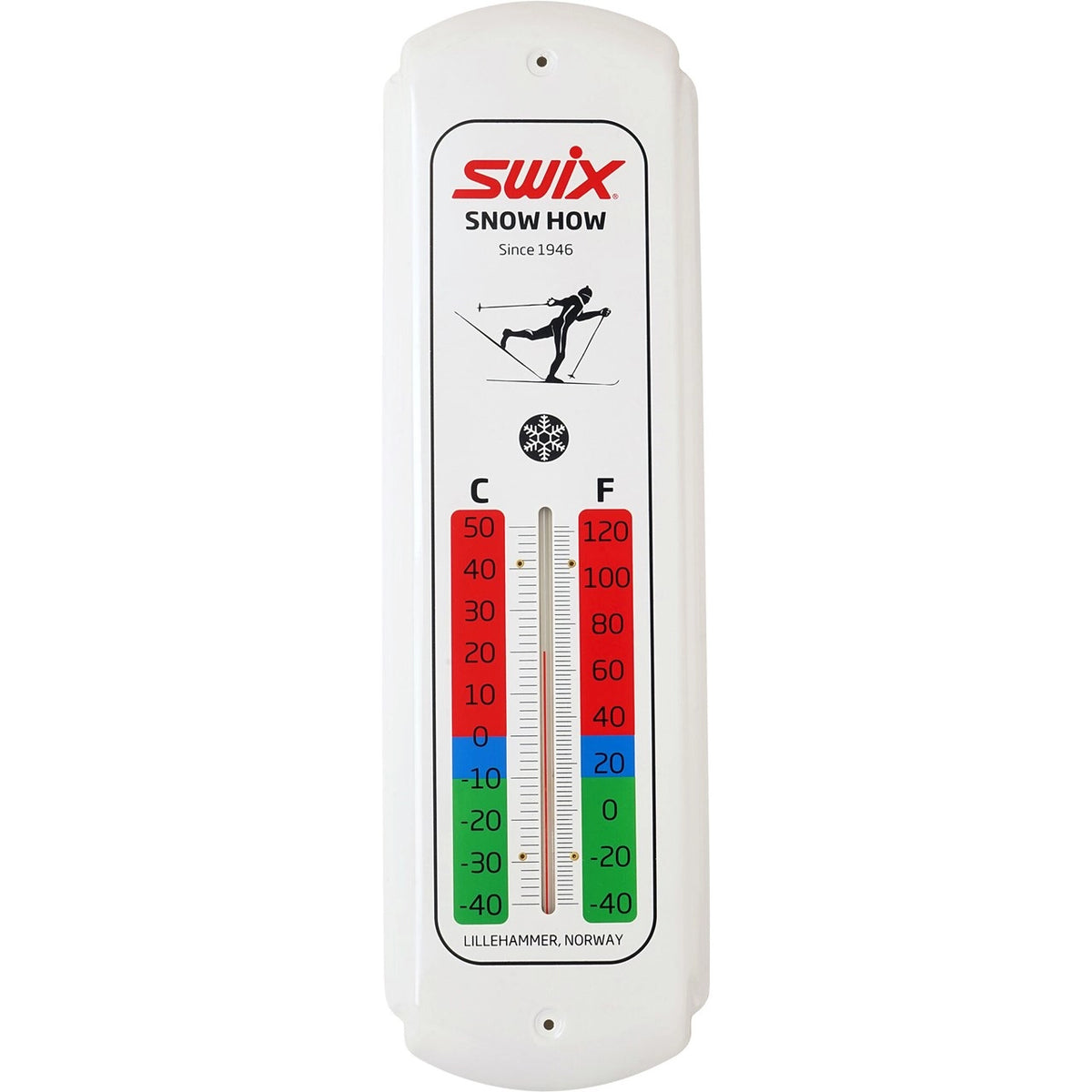 R210 SWIX WALL THERMOMETER, RECTANGULAR