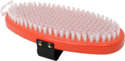 T161O BØRSTE OVAL, HVID NYLON